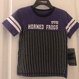 Texas Christian University toddler tee